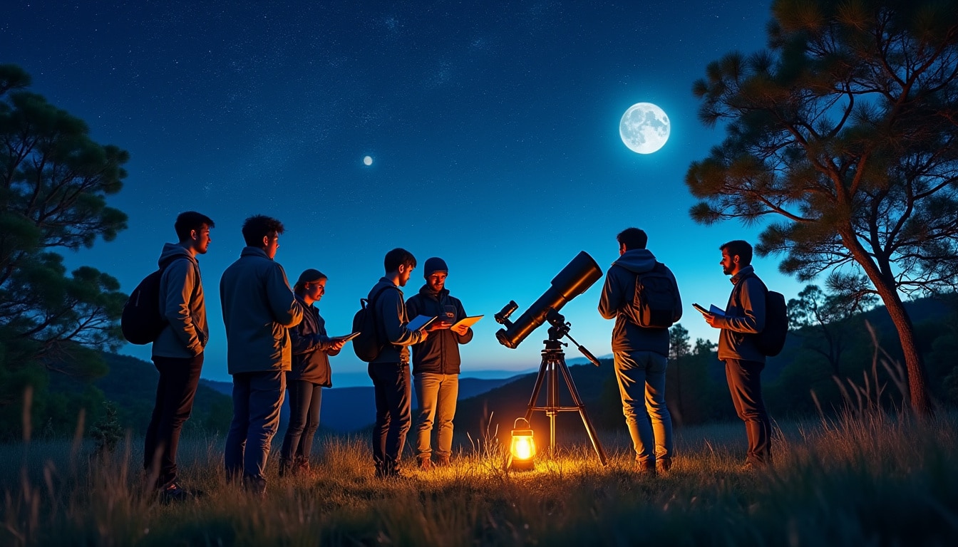 Club d&rsquo;astronomie : ce que ça apporte à un débutant